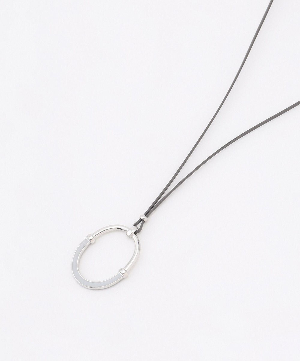 J.PRESS LADIES リバーシブル エポ リング ネックレス 