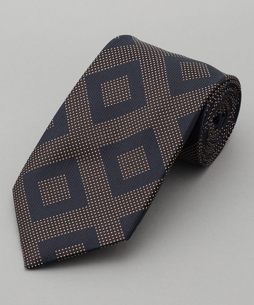 GOTAIRIKU GOTAIRIKU別注【MANTERO SETA/マンテロ・セタ】ネクタイ_スクエア柄 