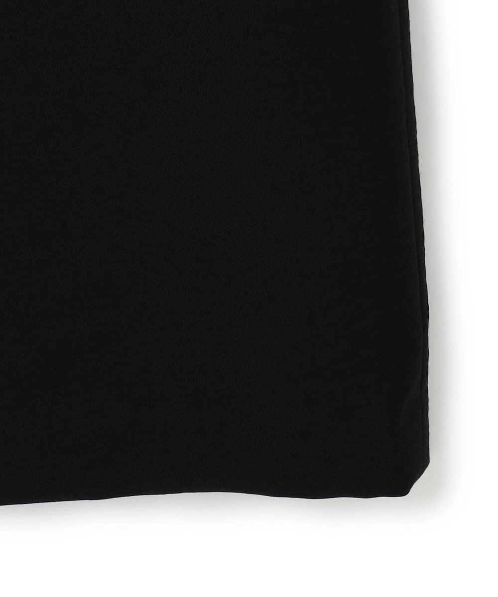 ICB 【洗える】ウールワッシャーツイル シャツドッキング ワンピース 