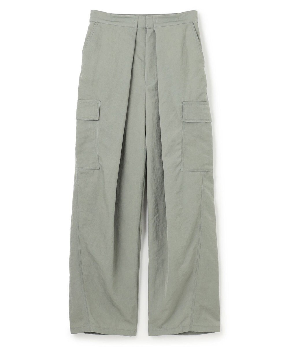 BEIGE， 【洗える】ACANTHUS / カーヴィーシルエットカーゴパンツ 