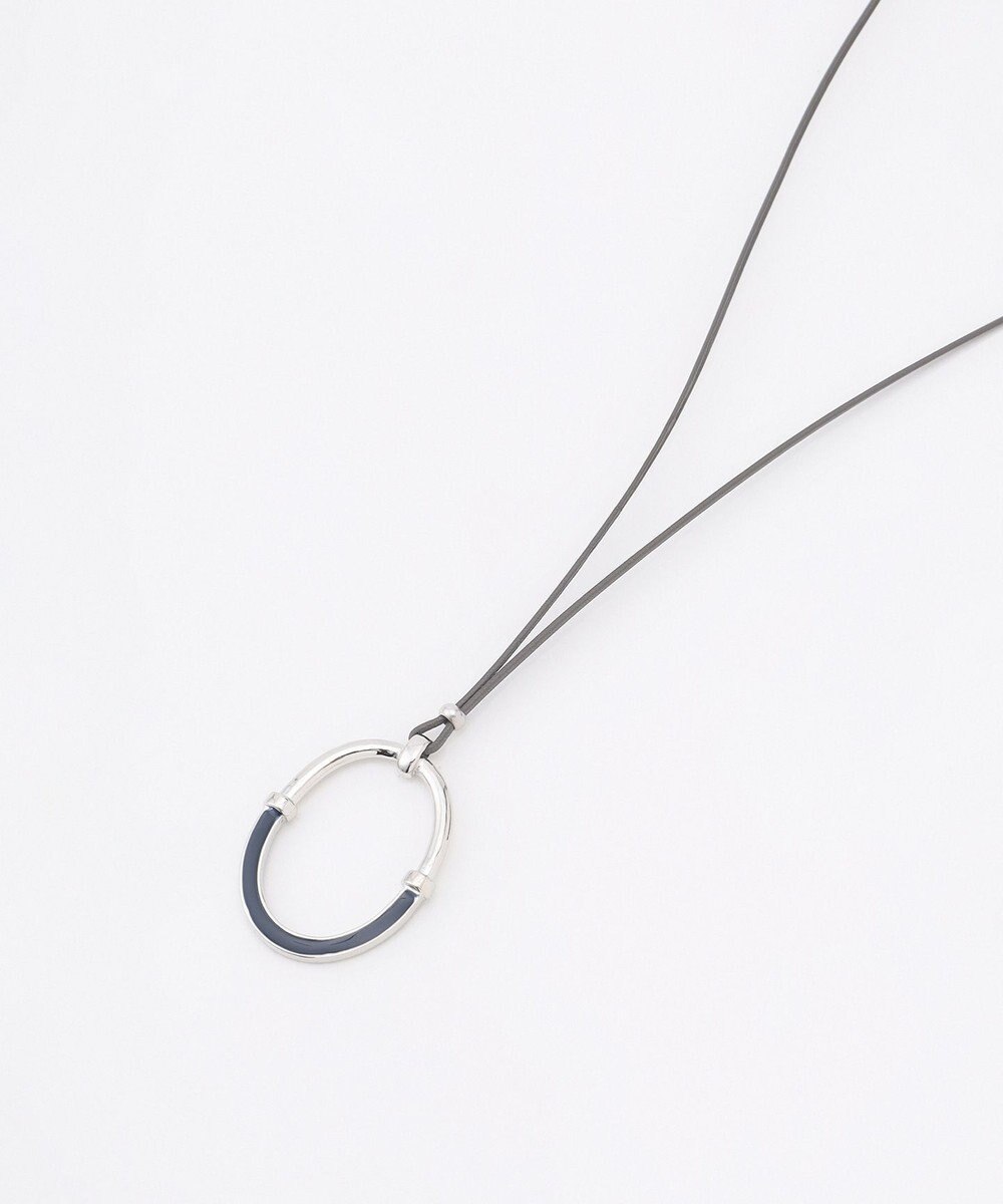 J.PRESS LADIES リバーシブル エポ リング ネックレス 