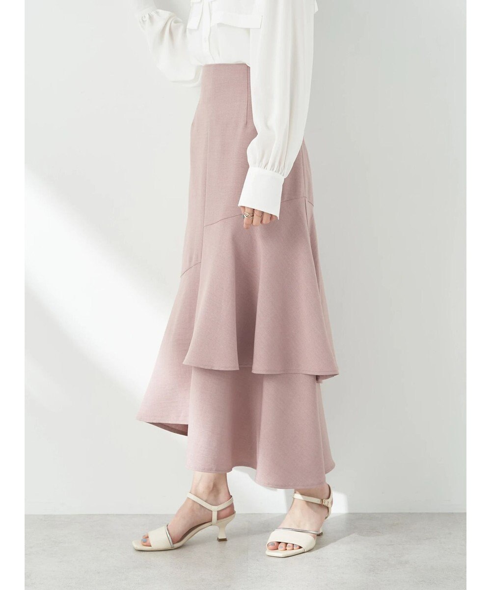 earth music&ecology アシンメトリーイレヘムスカート 