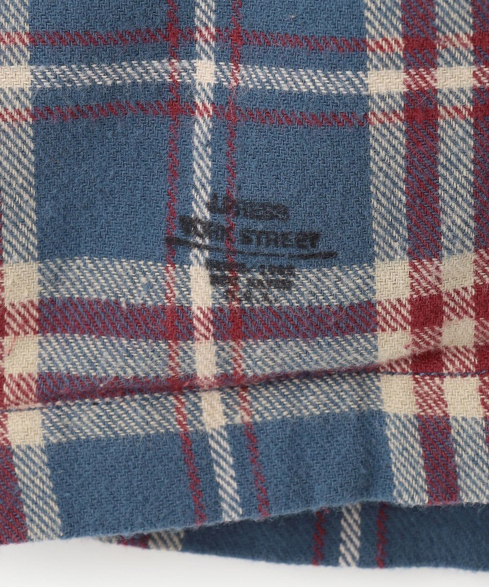 J.PRESS YORK STREET 【UNISEX】フランネル オープンカラーシャツ 