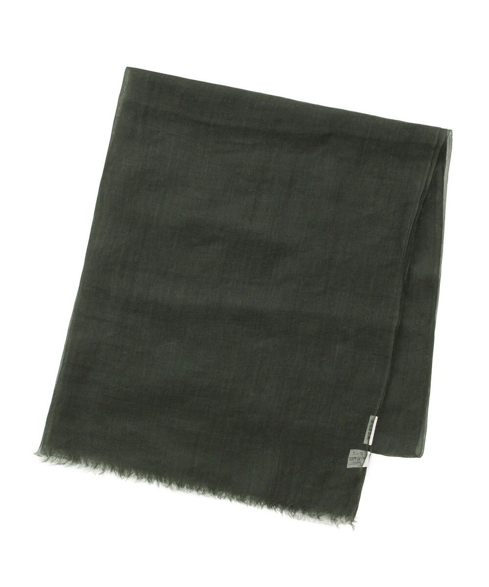 MOONBAT FURLA (フルラ) 無地ストール 麻 カシミヤ  180cm×85cm  手洗い可能 