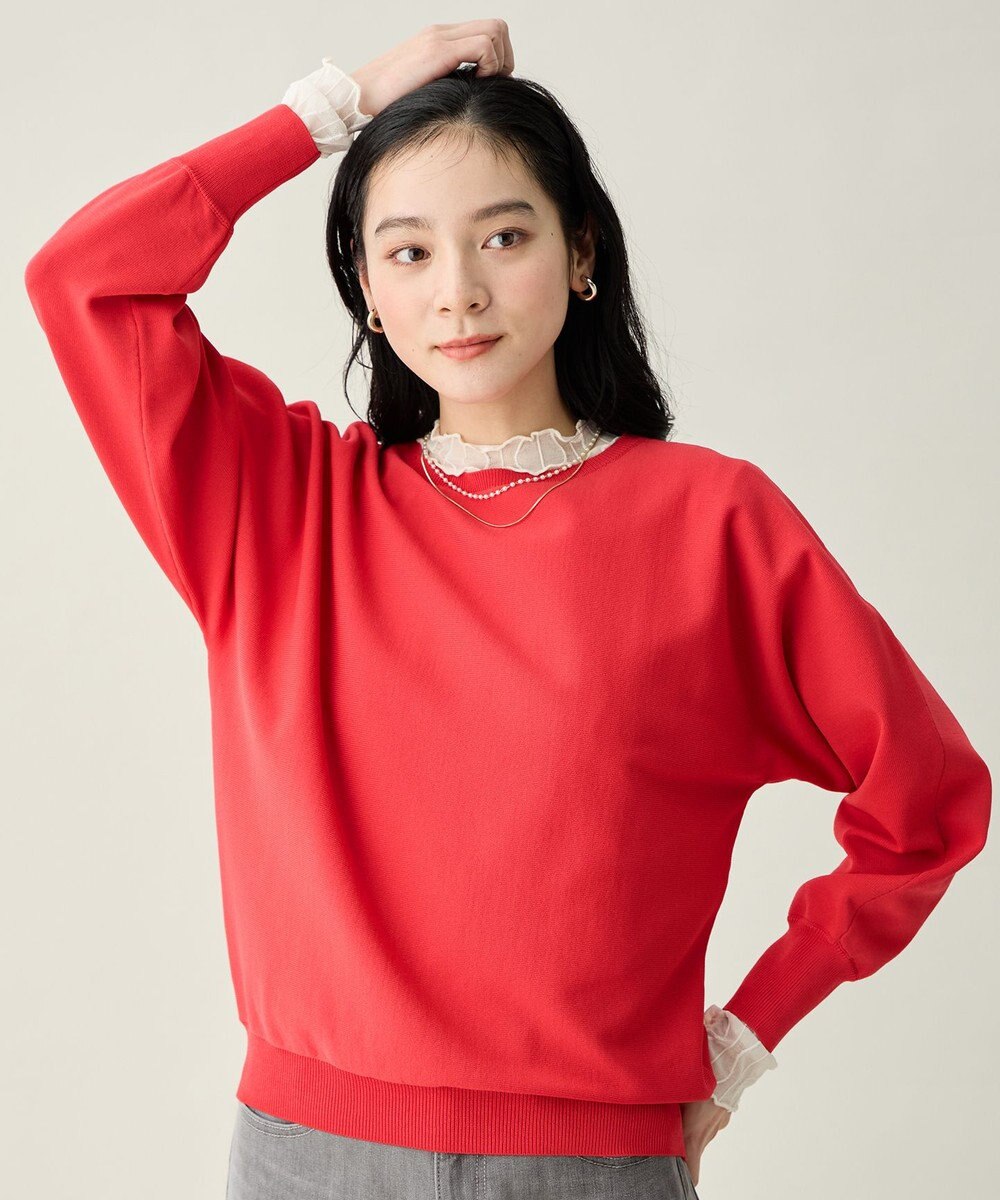 ANY L レースインナートップス 