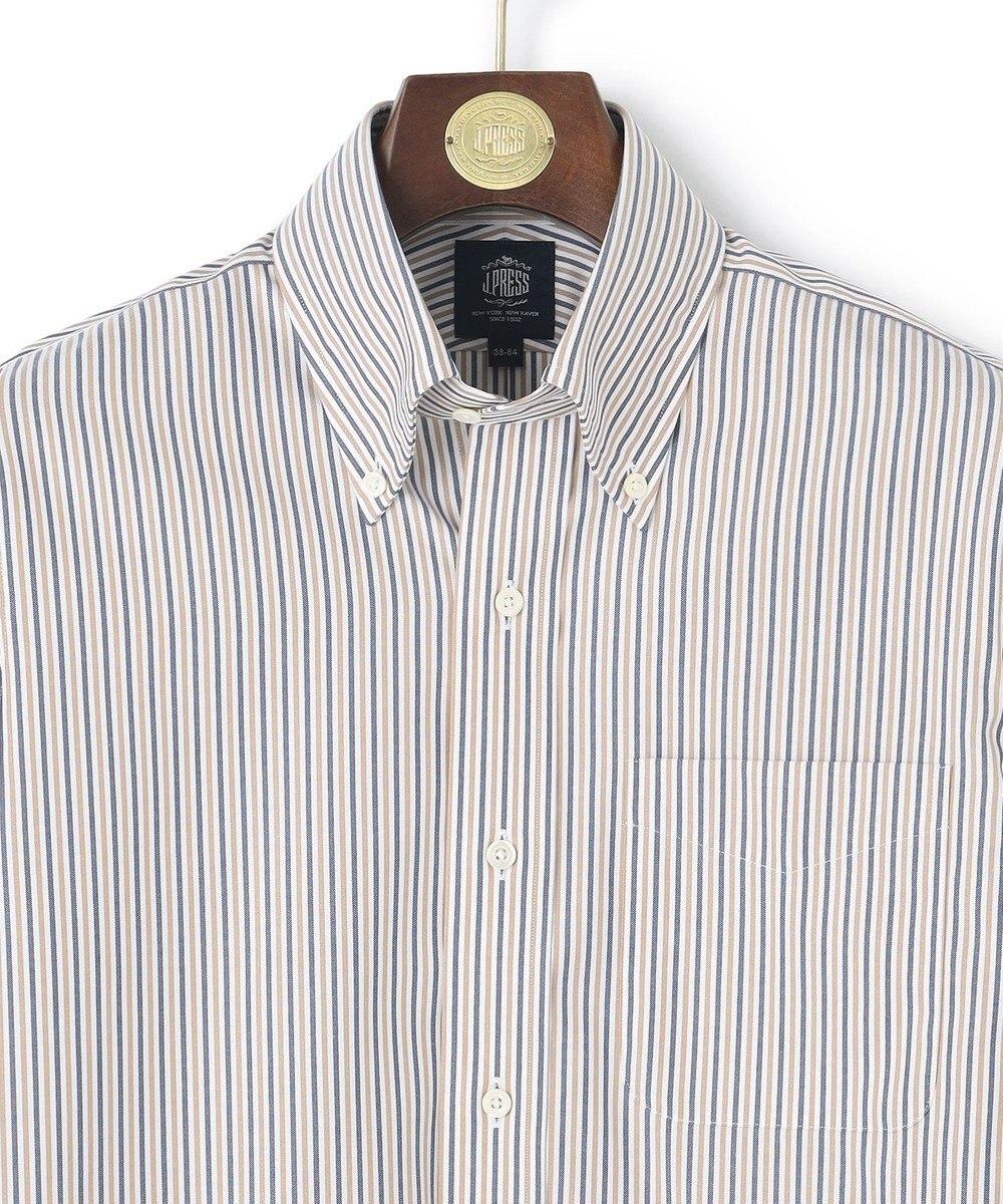J.PRESS MEN 【WEB限定】オルタネートストライプシャツ/B.D 