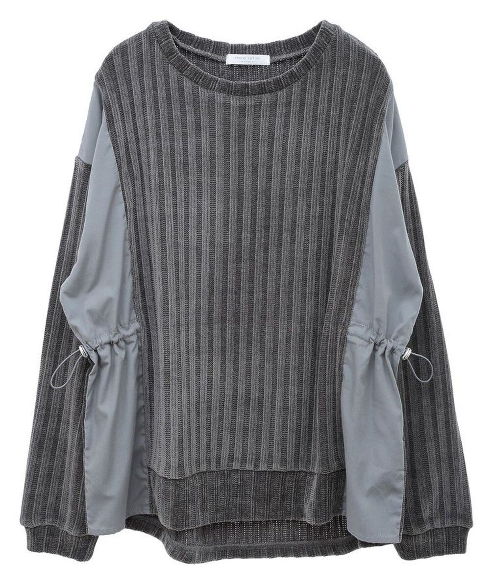 Green Parks ベロアドッキングプルオーバー 