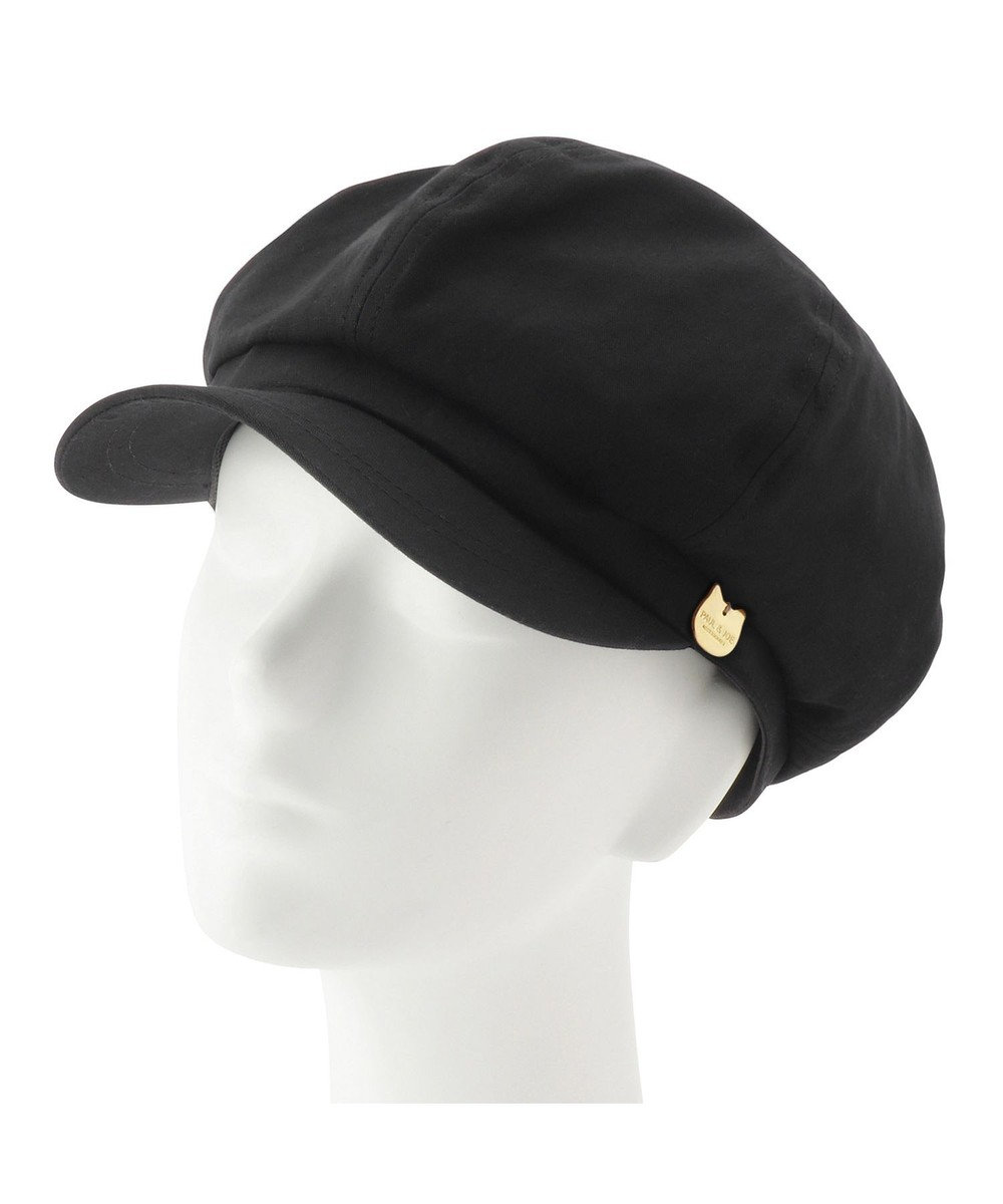 MOONBAT ポール & ジョー (PAUL & JOE ACCESSOIRES) ロゴプレート 無地 キャスケット 