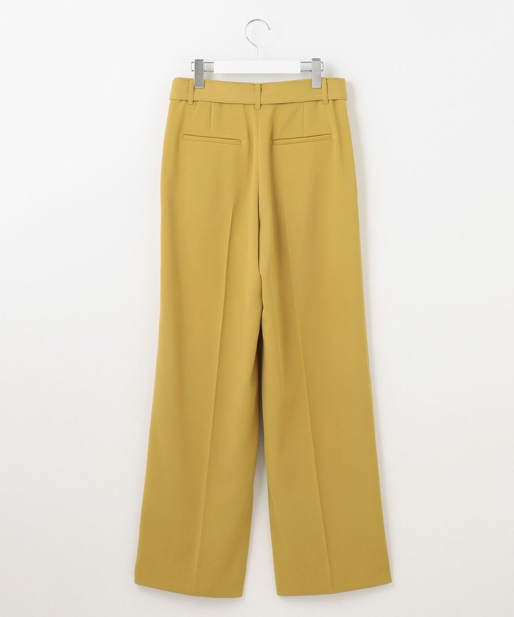 自由区 【カトリエムブーケ】Beau pantalon de forme デザインタックワイドパンツ 