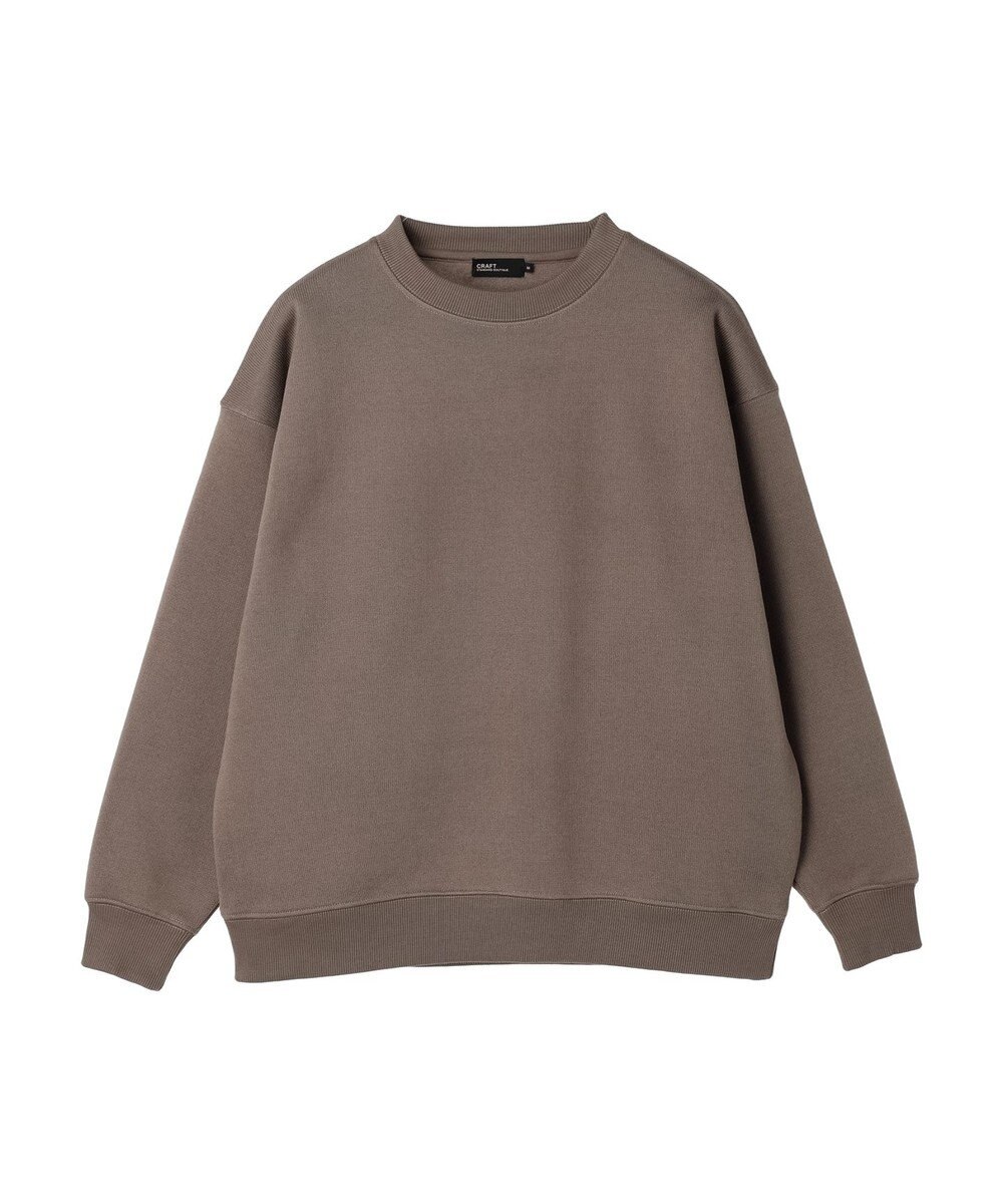 CRAFT STANDARD BOUTIQUE ニットフリーススウェット 
