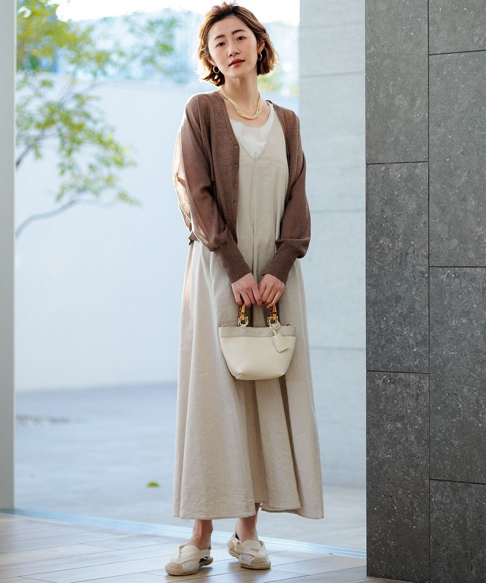 23区 バンブーハンドル ミニ ショルダーバッグ 