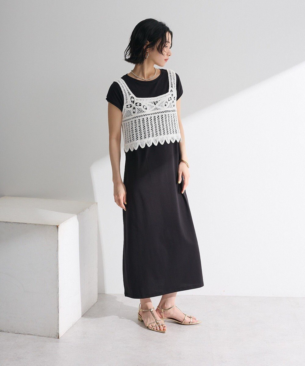 Green Parks SET2点クロシェベスト＋ワンピース 