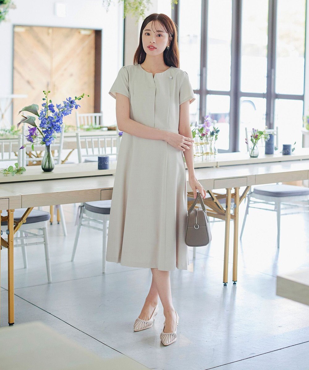 Tiaclasse 【小倉優子さん着用・フラット&ヒール2TYPE】ケージデザインシアーパンプス 