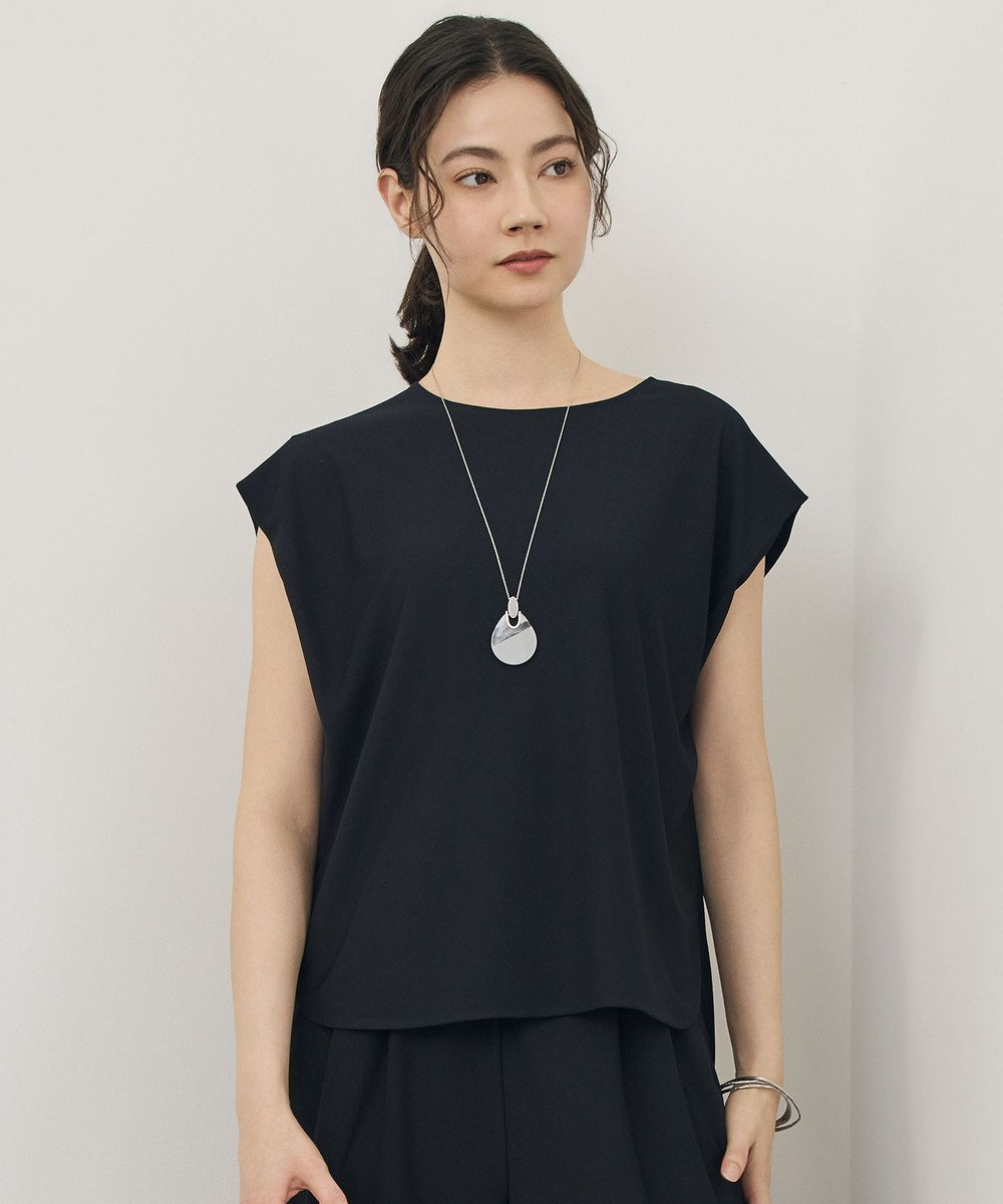 自由区 【WEB先行販売】ストレッチアムンゼンフレンチスリーブ カットソー 