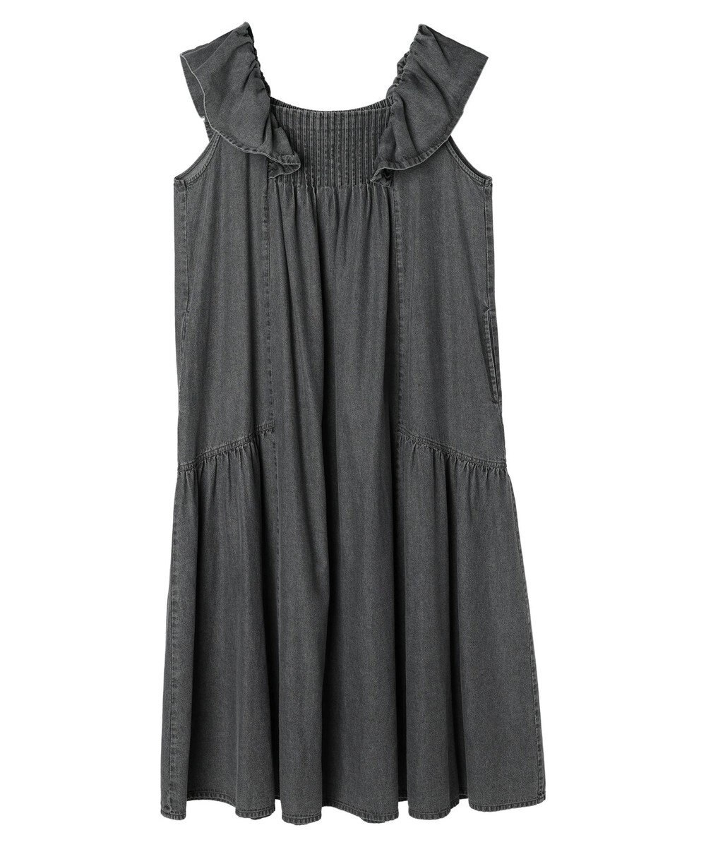 Green Parks ■ＥＳＣＡＲ　デニムピンタックワンピース 