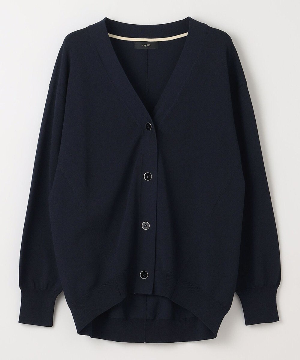ANY SIS 【洗える】Ｖネック カーディガン 