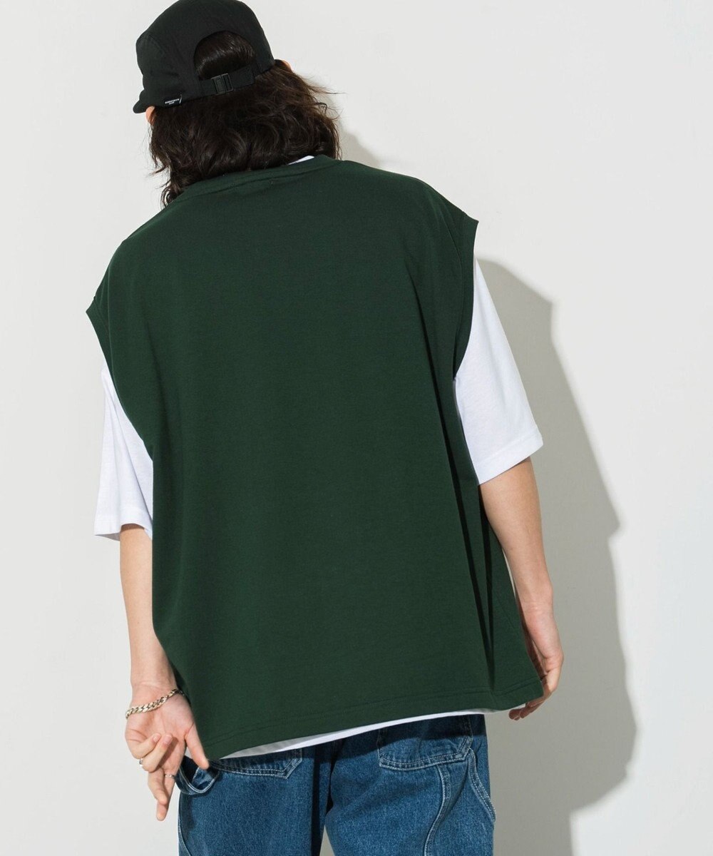 WEGO 【SETUPアイテム】アンサンブルスウェットベストT（S） 