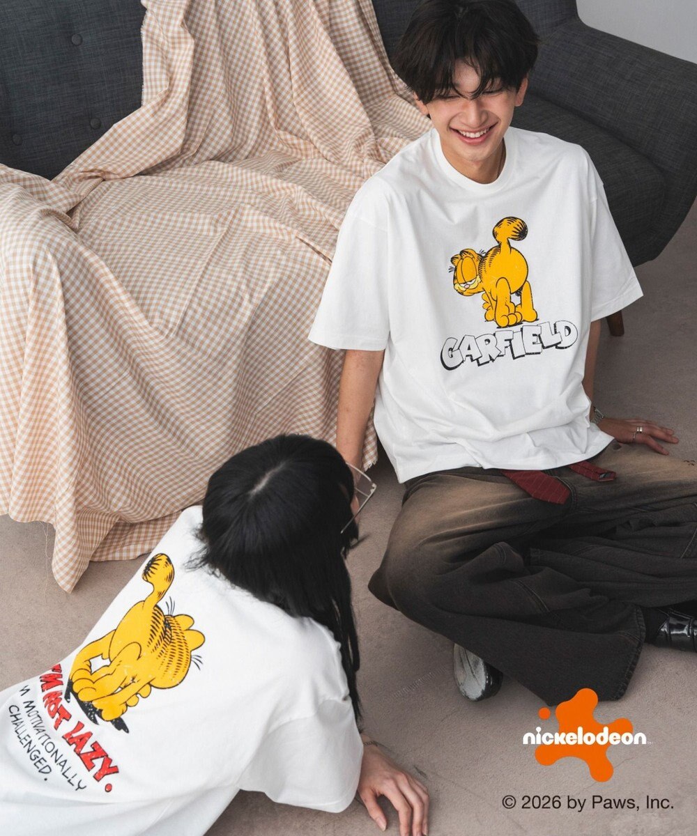 WEGO 【ユニセックス着用ITEM】GARFIELDグラフィックT（SS） 