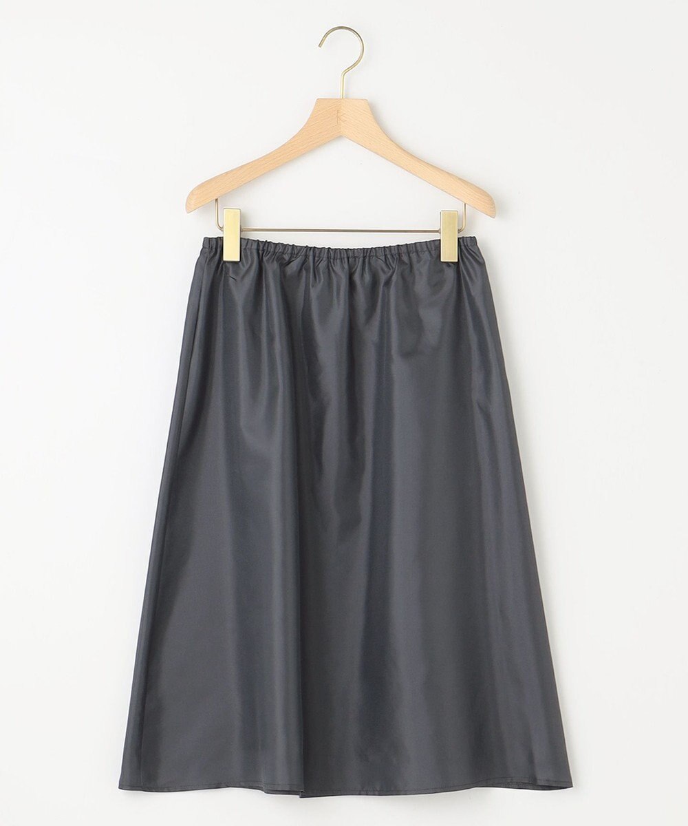 組曲 【WEB限定】クレープストレッチ シャツワンピース 