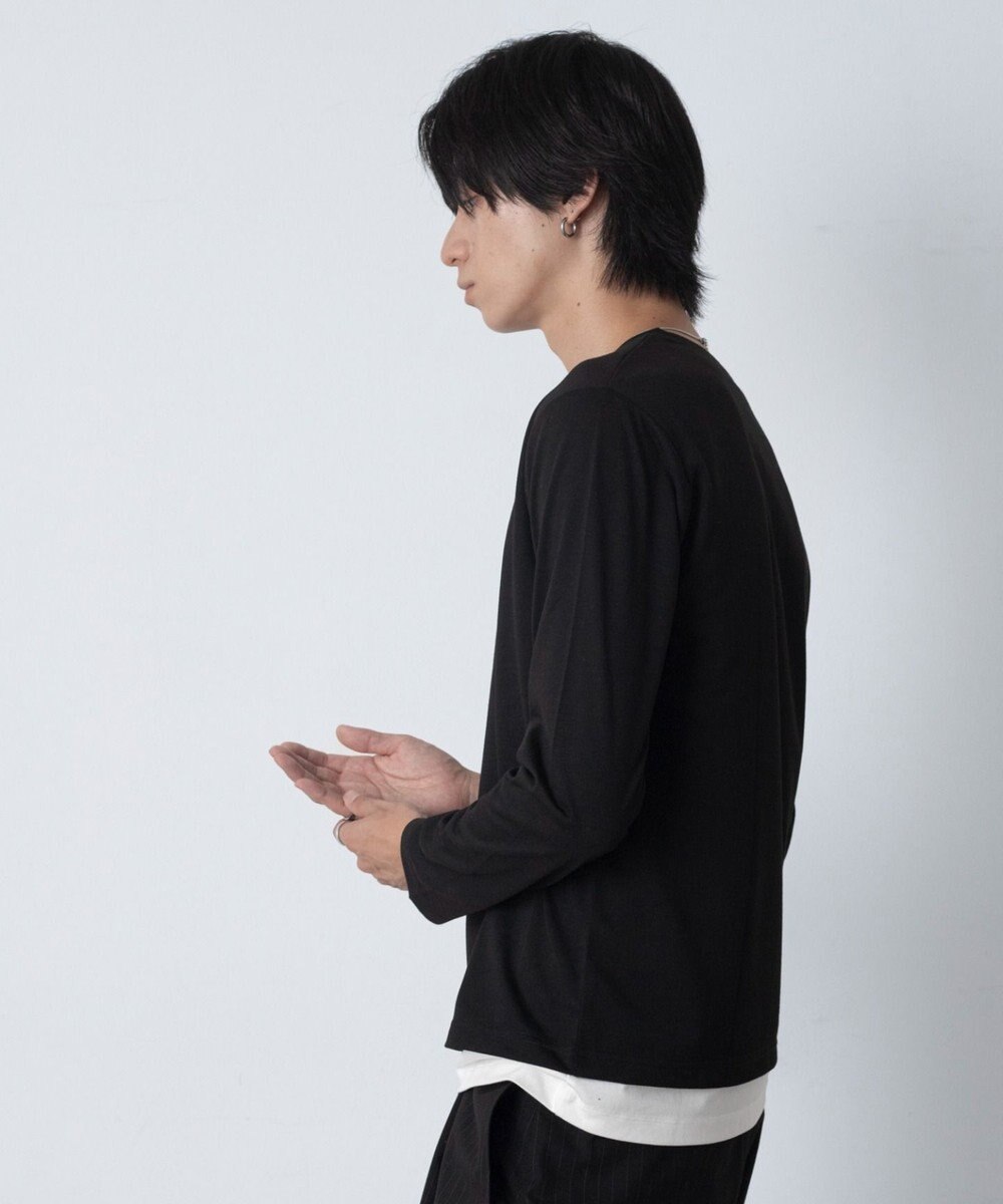 WEGO ルーズネックスラブT(LS) 