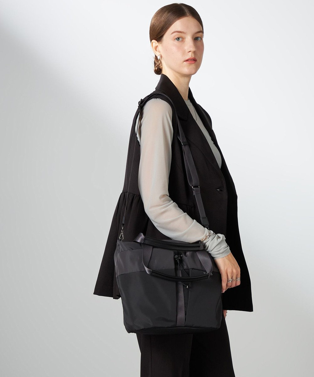 Y'SACCS ドローストリング コンビカラー2WAYトート 