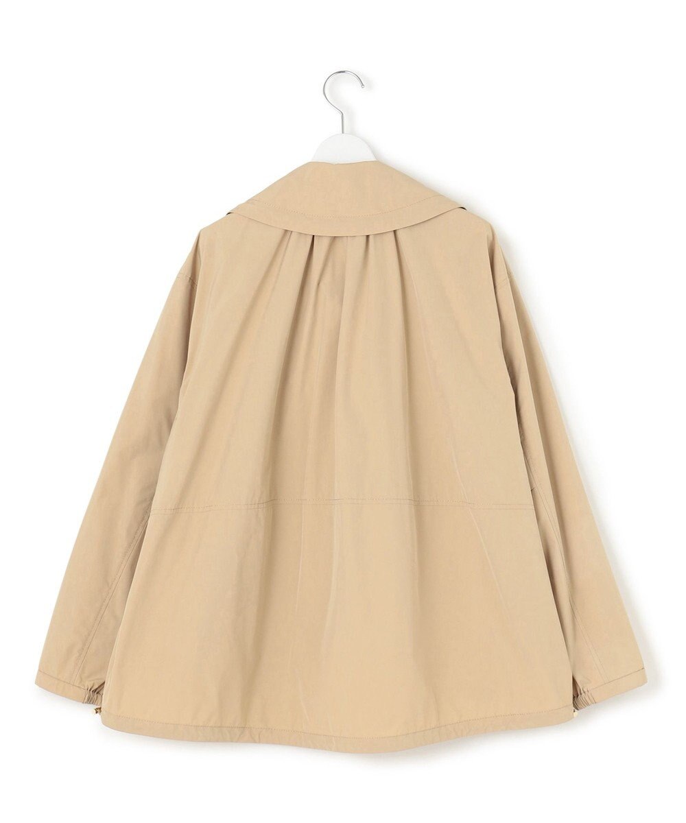 23区 L 【撥水加工】ソフトメモリータフタ スタンドネック ブルゾン 