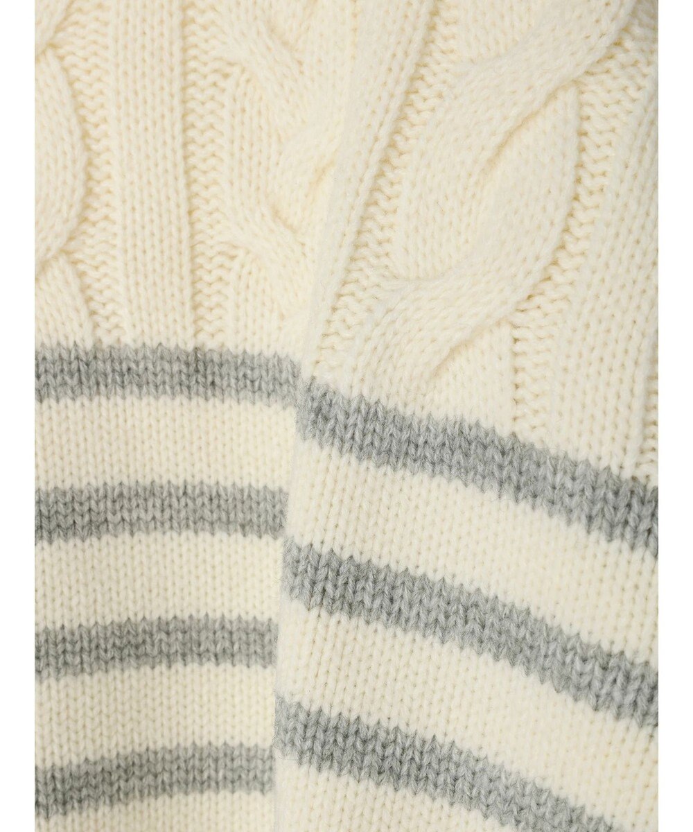 CRAFT STANDARD BOUTIQUE ケーブル×ボーダードッキングプルオーバー 