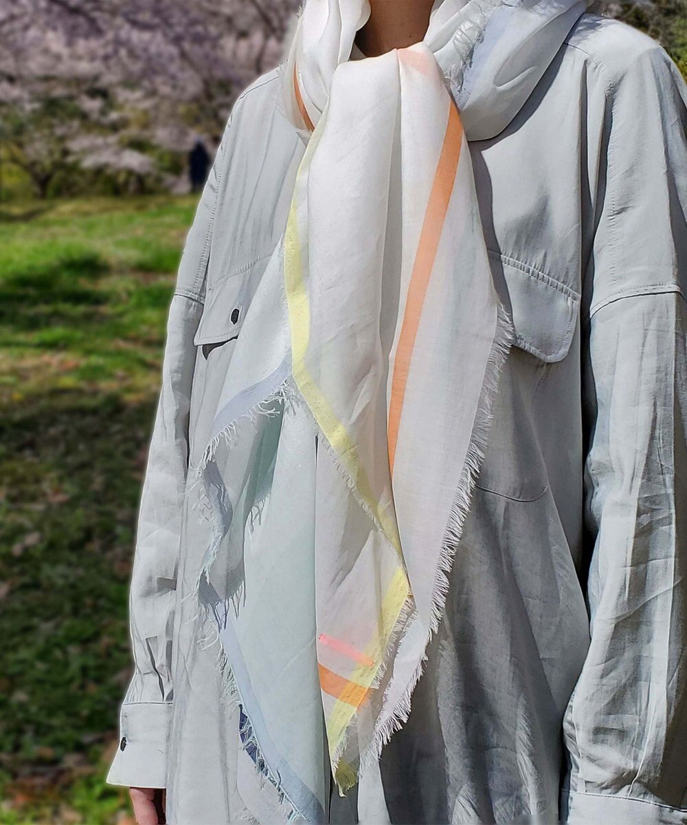 POLS 播州織 極細コットンストール 