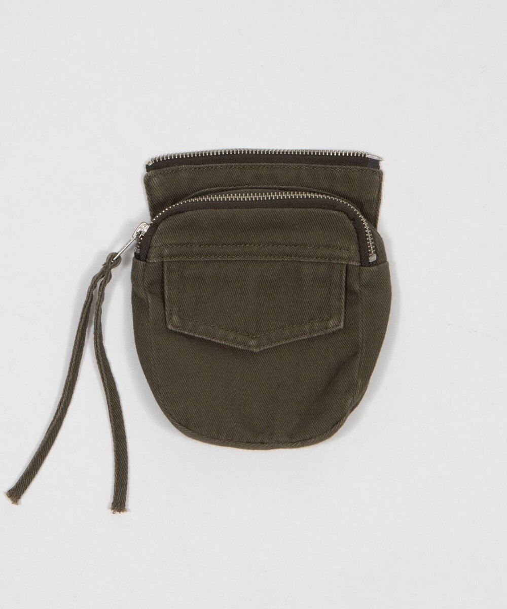 WEGO ポーチ付きウォッシュドカーゴパンツ 