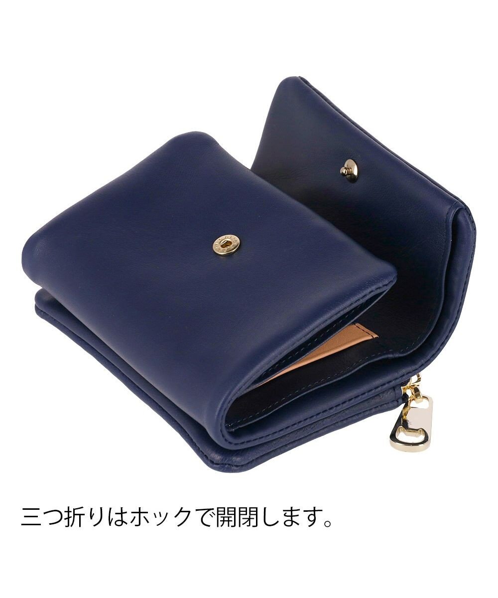 tsumori chisato CARRY ソフトラム 3つ折り財布 