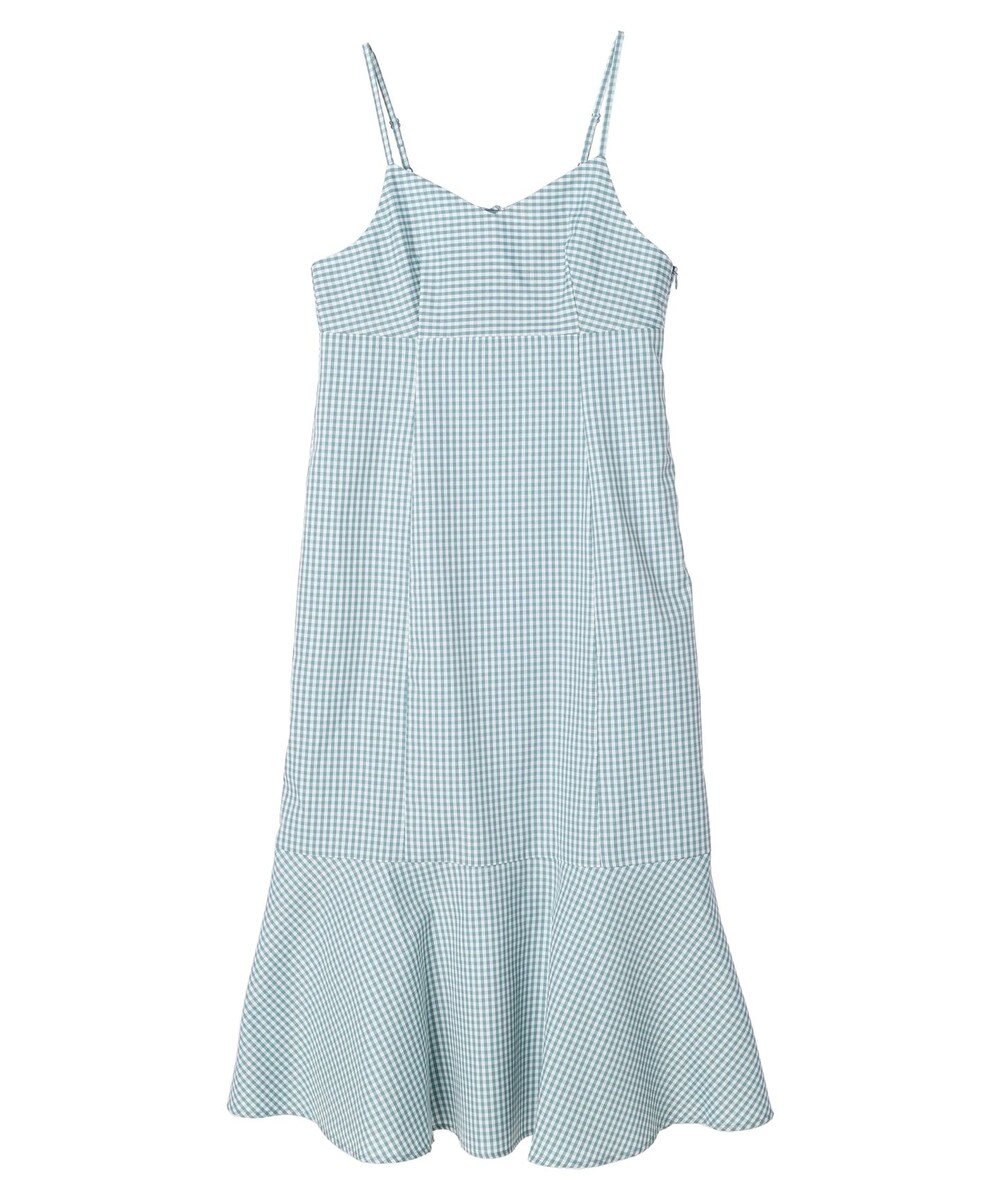 earth music&ecology チェックマーメイドキャミワンピース 