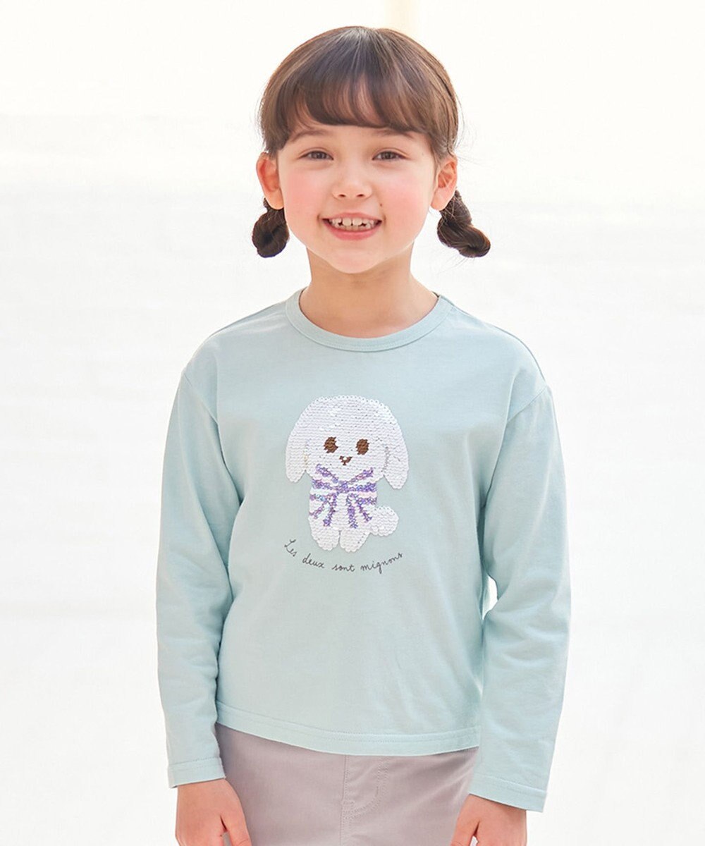 ANY KIDS ミラクルスパンコール 長袖 Ｔシャツ 