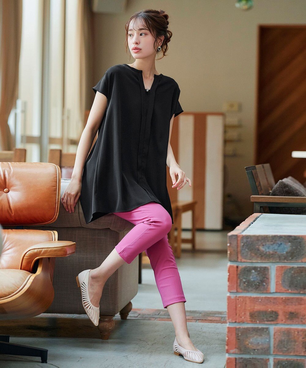 Tiaclasse 【小倉優子さん着用・フラット&ヒール2TYPE】ケージデザインシアーパンプス 