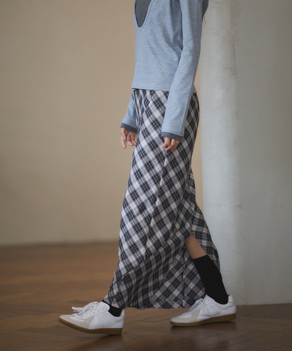 CRAFT STANDARD BOUTIQUE バイアスＩラインスカート 