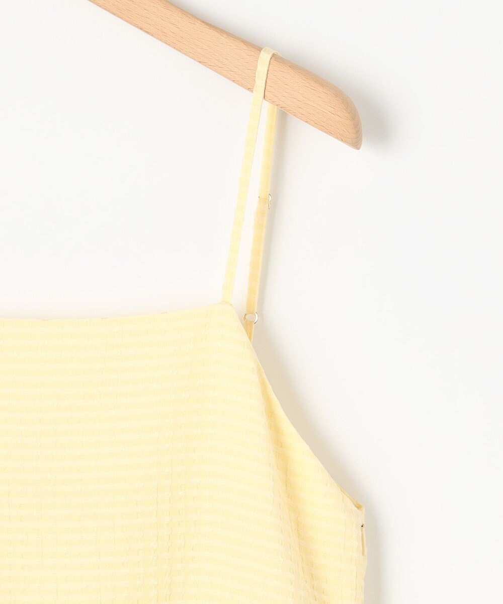 組曲 ステッチストライプドビー キャミワンピース 