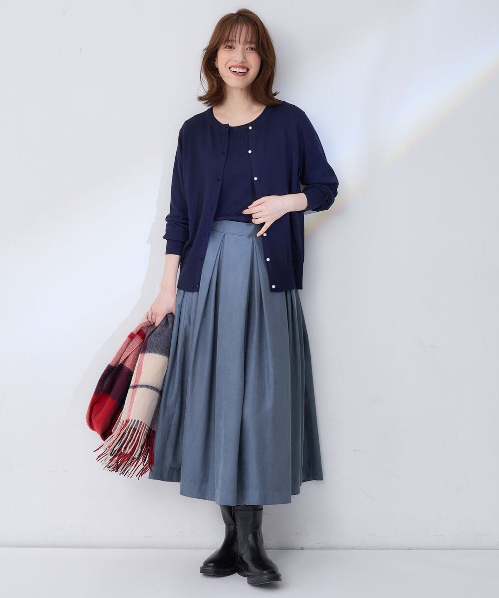 ANY 【洗濯機可/UVカット】パールポイントアンサンブル 