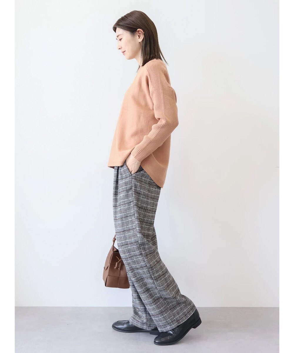 AMERICAN HOLIC バイパチ袖リブラグランニットプルオーバー 