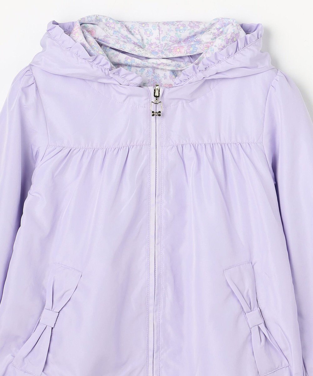 ANY KIDS 【フード取り外し/洗濯機可能】撥水加工リバーシブルゾン 