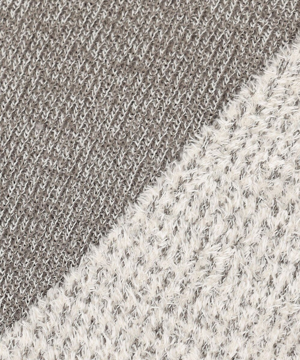 JOSEPH ABBOUD 【キングサイズ・イタリア糸使用/洗える】メリノブレンドモール ニット ベスト 