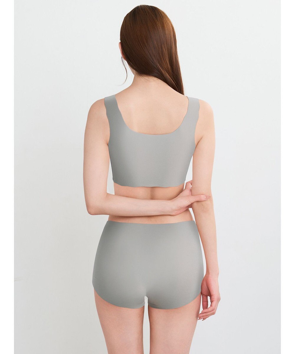 WACOAL 【GOCOCi ゴコチ】 ノンワイヤーブラ ハーフトップ まるでつけていないような着ごこち ムレにくい フラット仕上げ ホックなし CGG510 /ワコール 