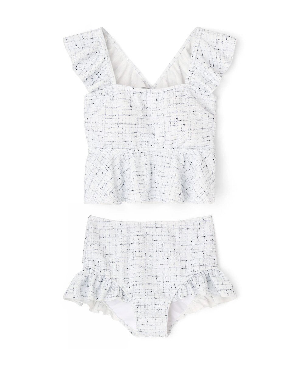 San-ai Resort（三愛水着楽園） フリルビスチェノンワイヤービキニ　9M　【San-ai Resort（サンアイリゾート）】 