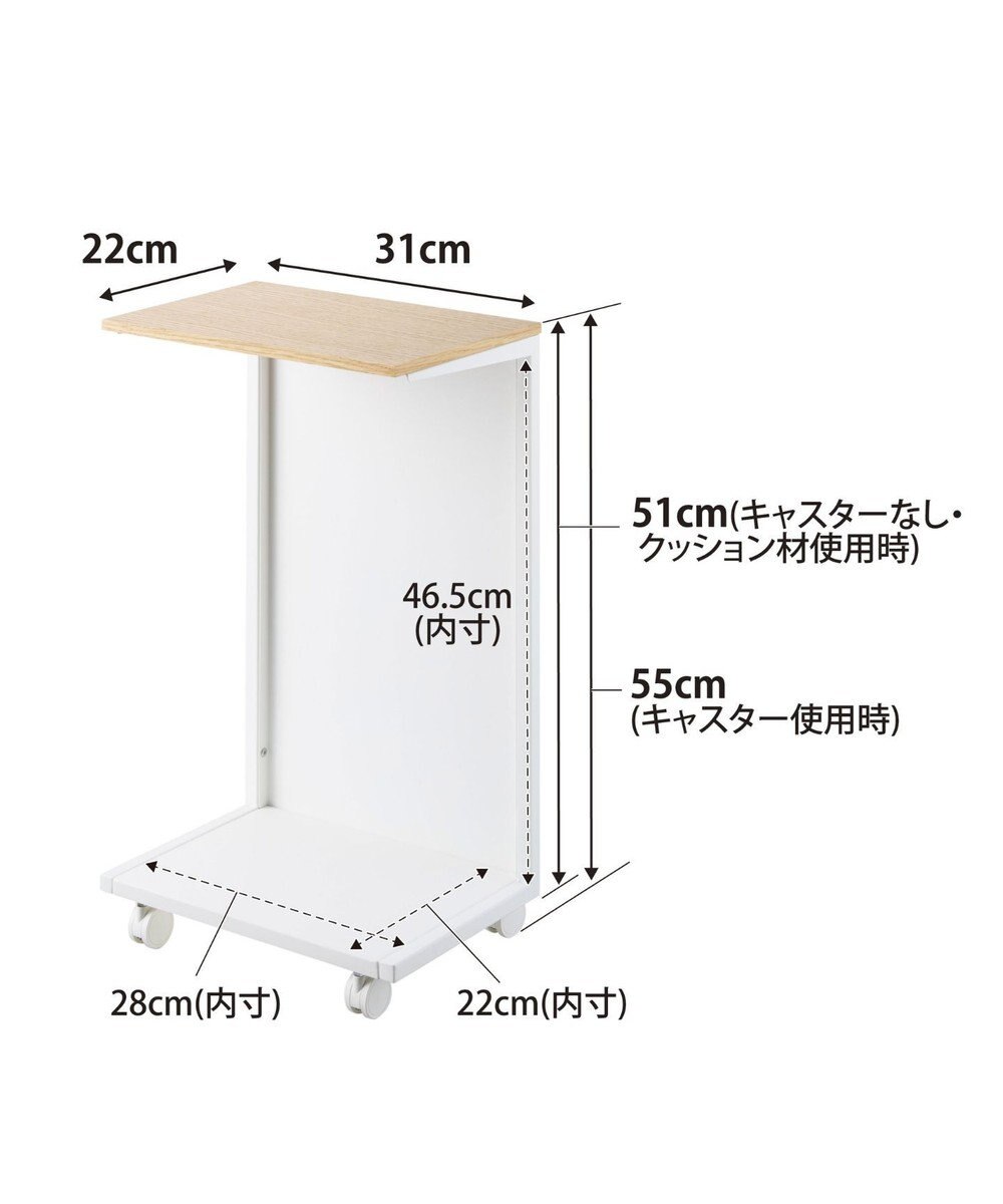 tower キャスター付き 目隠し布団乾燥機スタンド タワー ホワイト 