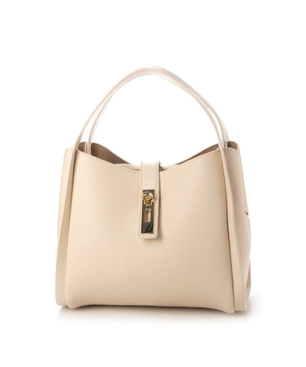 UNBILLION cachecache 3レイヤーヒネリ金具2wayトート 