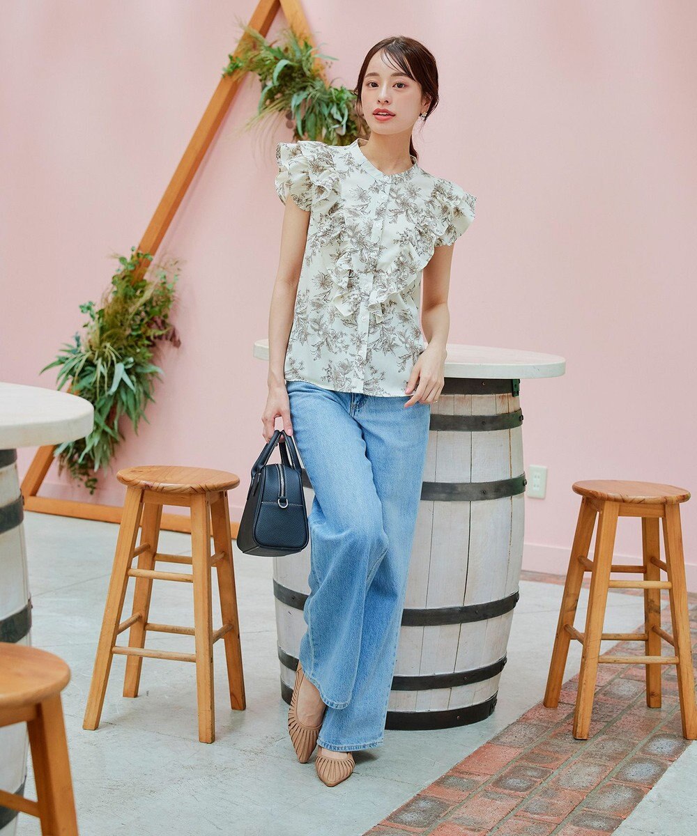 Tiaclasse 【小倉優子さん着用・フラット&ヒール2TYPE】ケージデザインシアーパンプス 