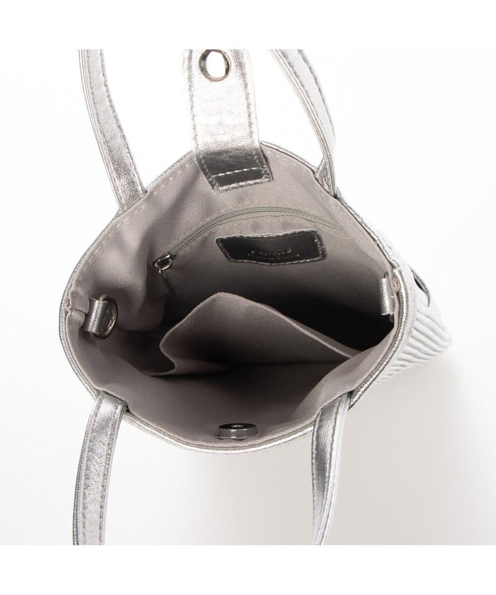 UNBILLION 【テレビ ドラマ着用アイテム】ペルケ perche / シーププリーツパール付き2wayミニショルダー 