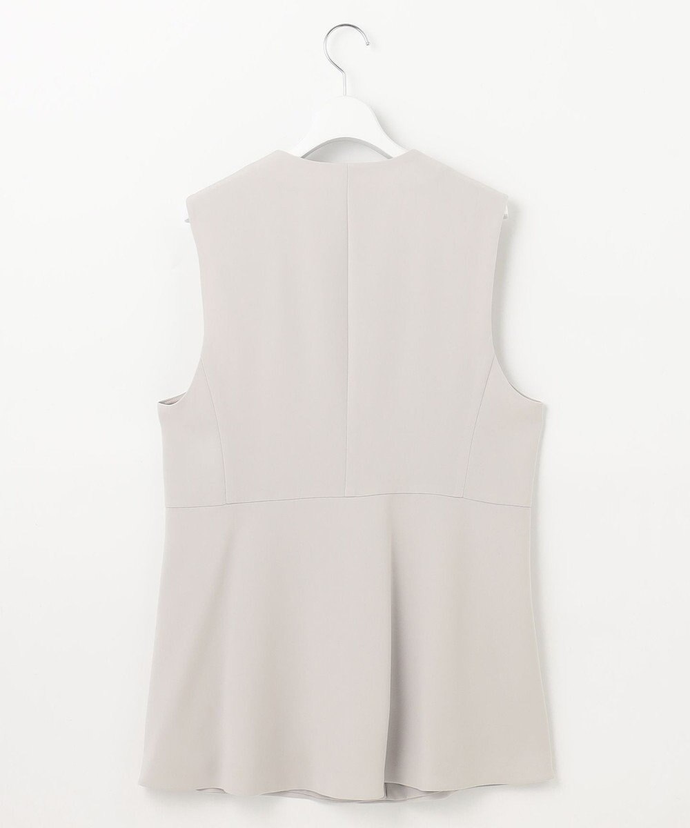 自由区 【セットアップ対応・洗える】トリアセダブルクロス ジレ 