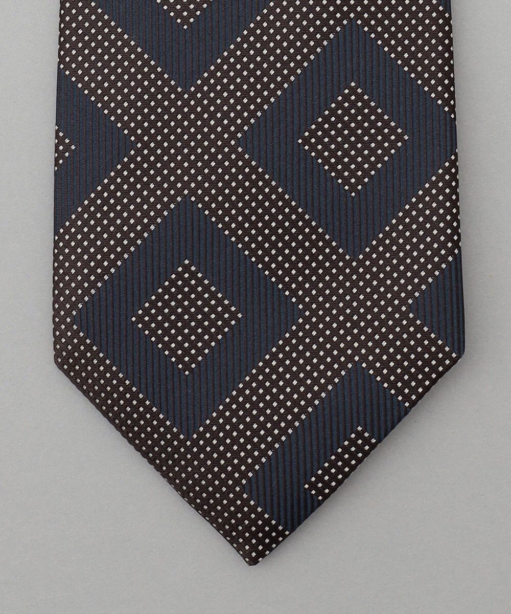 GOTAIRIKU GOTAIRIKU別注【MANTERO SETA/マンテロ・セタ】ネクタイ_スクエア柄 