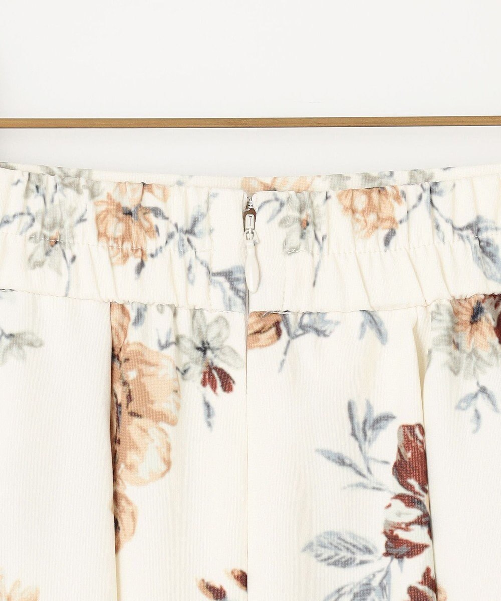 組曲 ローズシックプリント スカート 