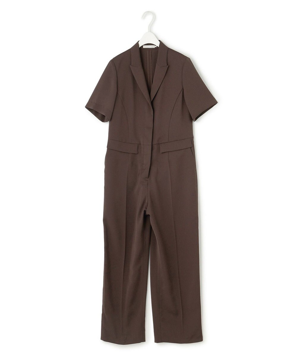 ICB L 【接触冷感・UVケア・吸水速乾・防シワ・洗える】 ドレープツイル オールインワン 