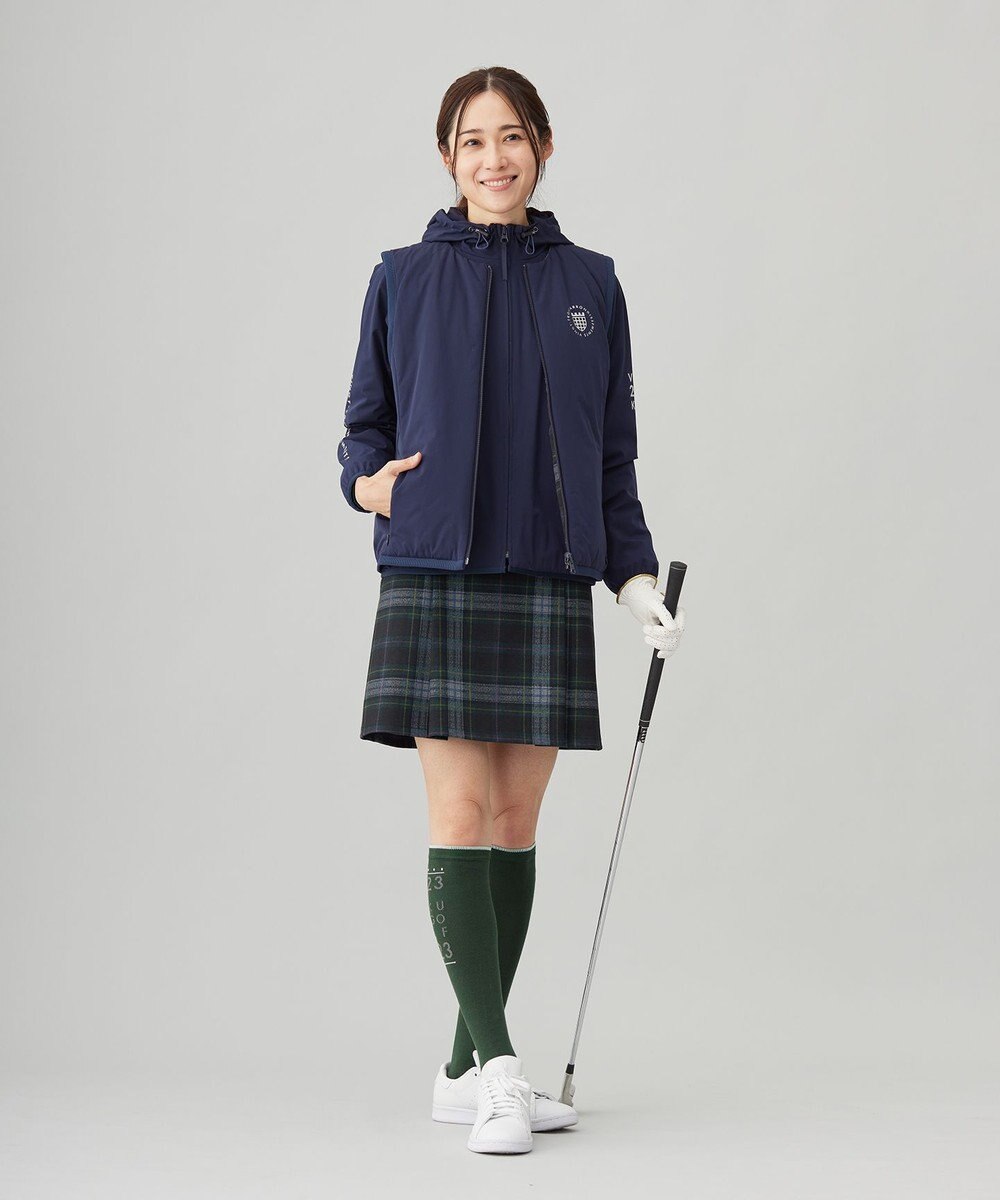 23区GOLF 【WOMEN】マルチウェイ ブルゾン＆リバーシブルベスト セットアイテム　気温の変化に対応 